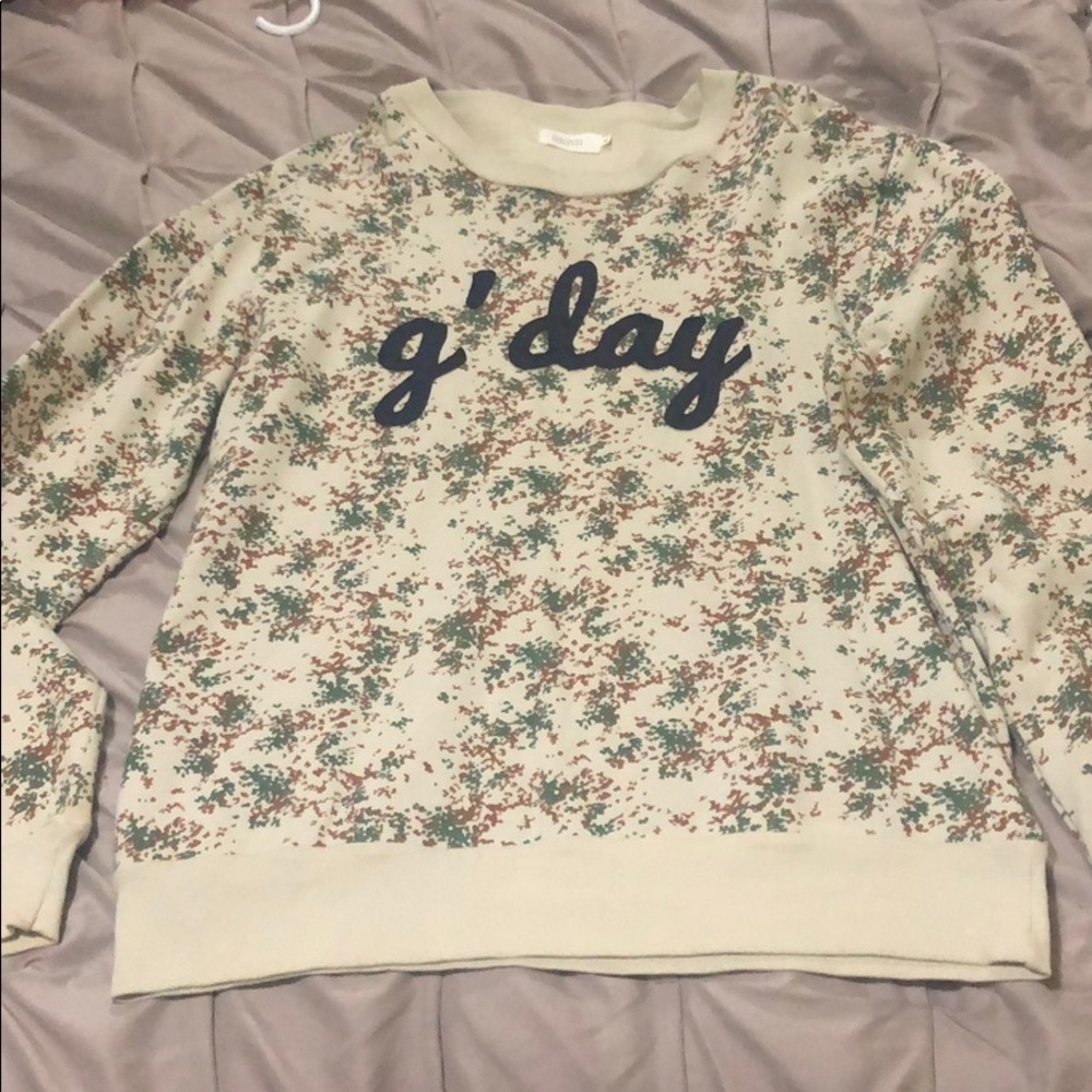 Urban outfitters camouflage print crewneck